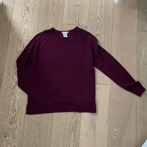 Purple/burgundy sweater